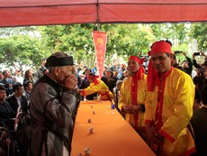 Nghi thức lễ hội Minh Thề - thề không tham nhũng
