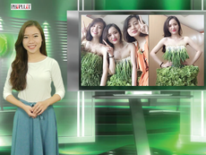 Vui Độc Lạ: Thời trang rau sạch của giới trẻ Việt