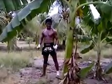 Buồn cười với màn trình diễn của 'dũng sĩ diệt chuối'