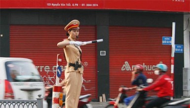 Cảnh sát giao thông sử dụng âm hiệu còi như thế nào?