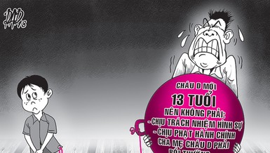 Con 13 tuổi ăn trộm, cha mẹ phải bồi thường