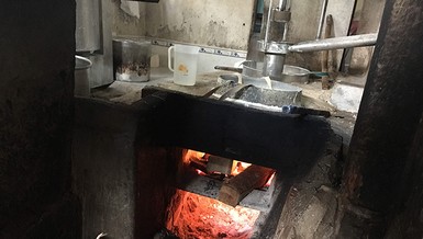 Cơ sở sản xuất bún ‘hành’ cả xóm