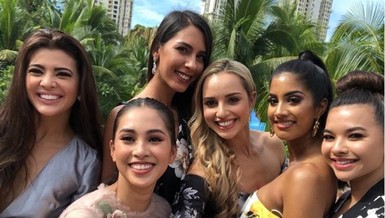 Tiểu Vy được khen trong trang phục thường ngày ở Miss World