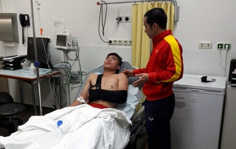 Chấn thương của Tiến Dụng khiến anh lỡ hẹn vòng chung kết U-20 World Cup 2017.