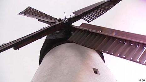 Nhà như cối xay gió ở Hà Lan