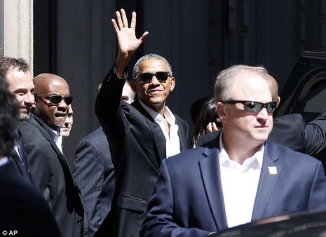 &Ocirc;ng Obama đem cả đo&agrave;n xe, chuy&ecirc;n cơ qua &Yacute; dự hội nghị - ảnh 2