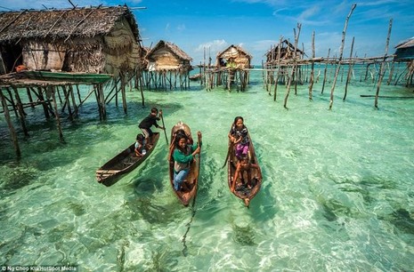 Khám phá cuộc sống như ở xứ sở thần tiên của người Bajau - ảnh 3