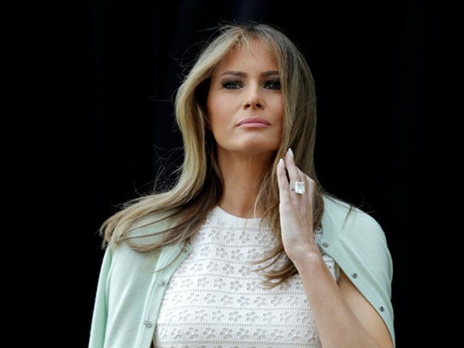 Đệ nhất phu nhân Melania Trump nhập viện