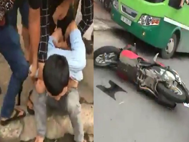 Truy đuổi tên trộm xe SH như phim hành động