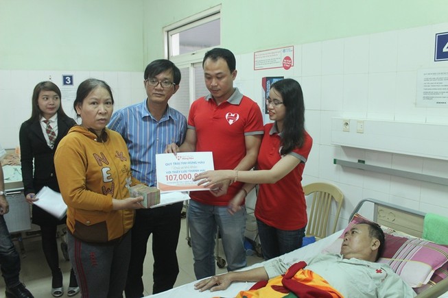 Danh sách bạn đọc hỗ trợ thầy Hải mổ tim
