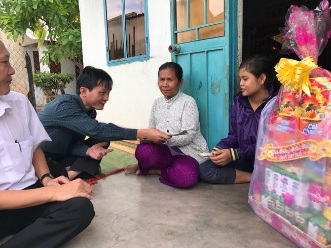 Hơn 30 triệu đồng hỗ trợ 3 cháu bé mồ côi