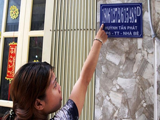 Chưa có nơi nào số nhà dài như ở TP.HCM!
