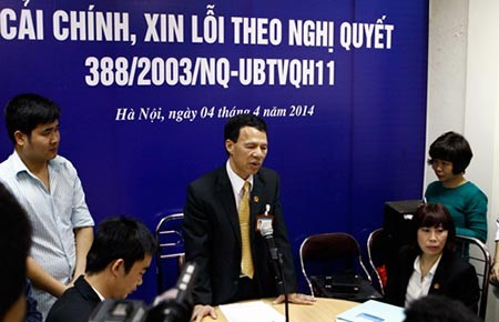 Làm oan, phải chủ động xin lỗi dân