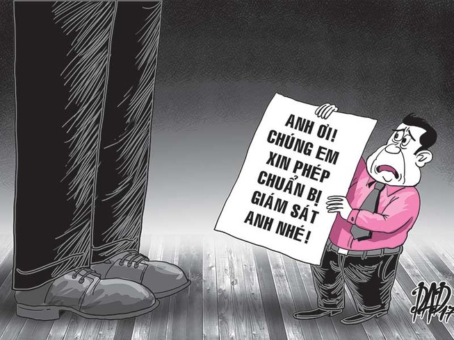 Giám sát lãnh đạo cao cấp: Gặp khó!