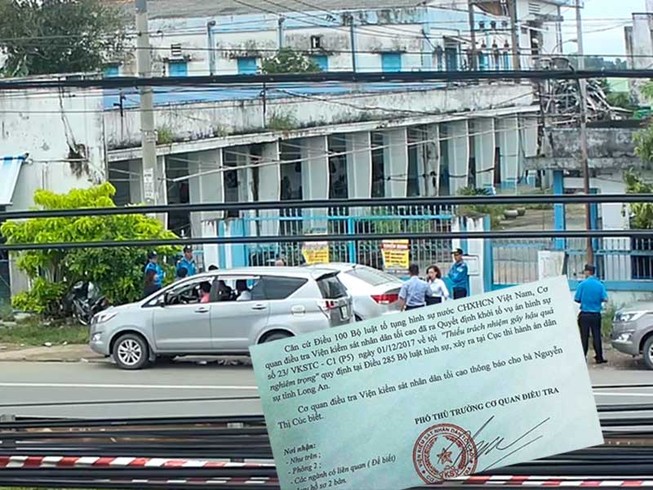 Khởi tố vụ án tại Cục Thi hành án Long An
