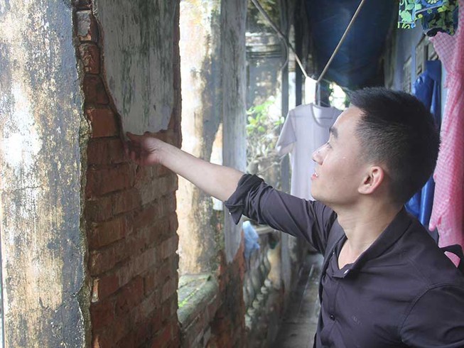 Chung cư, nhà tập thể rệu rã