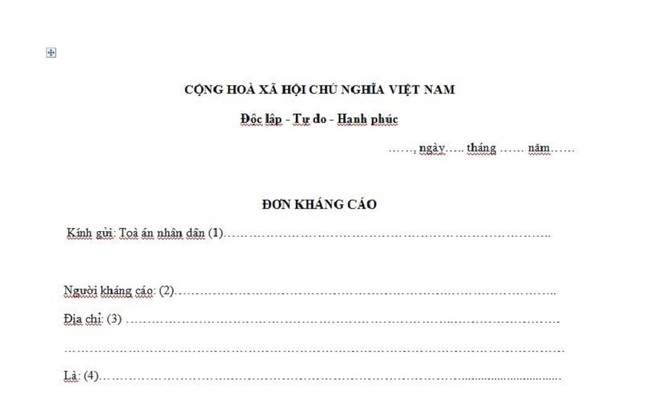 Làm sao để không kháng cáo quá hạn?