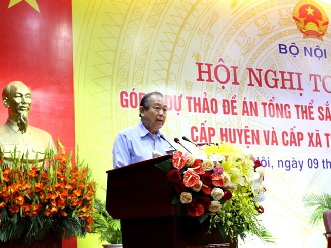Sáp nhập huyện, xã: Mới có đề án đã rục rịch ‘chạy’