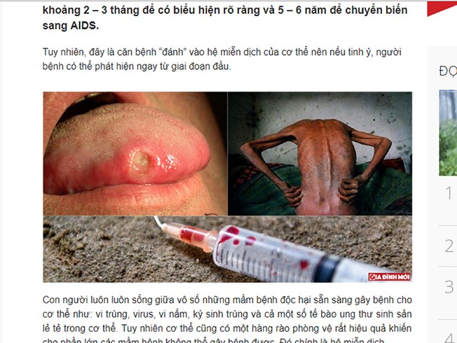 Đừng nói về HIV theo kiểu hù dọa nữa!