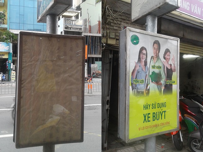 Trạm xe buýt thiếu thông tin