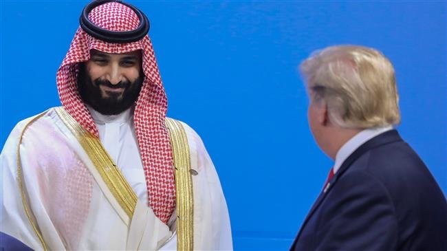 Thái tử Saudi Arabia Mohammed bin Salman (trái) và Tổng thống Mỹ Donald Trump. Ảnh: AFP