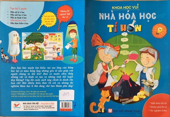 Phụ huynh hoảng hốt vì sách dạy trẻ làm thí nghiệm sai