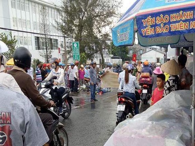 Hiện trường vụ tai nạn