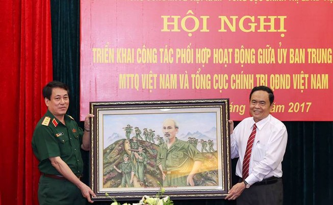 Tướng Lương Cường: Càng khó khăn càng thấy cần Mặt trận