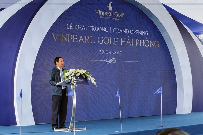 Hải Phòng: Khánh thành sân golf trên đảo lớn nhất