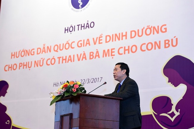 Hướng dẫn quốc gia về dinh dưỡng cho mẹ và bé