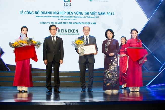 HEINEKEN Việt Nam: DN sản xuất bền vững nhất