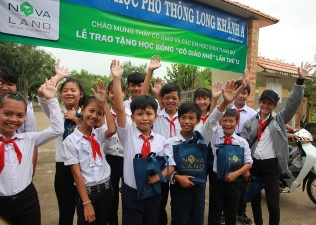 Novaland: Nhiều hoạt động thiện nguyện trong năm 2017