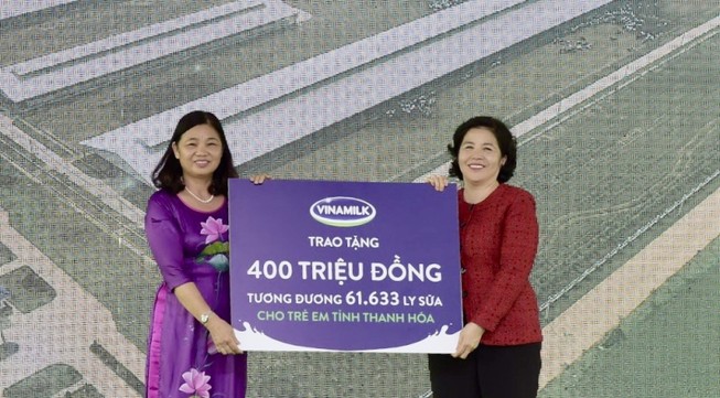 Vinamilk khai trương tổ hợp trang trại bò sữa Thanh Hóa