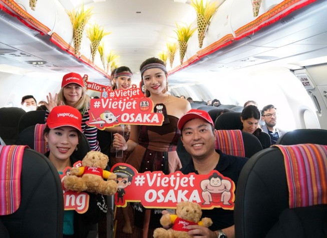 VietJet: Khai trương đường bay đến Nhật Bản