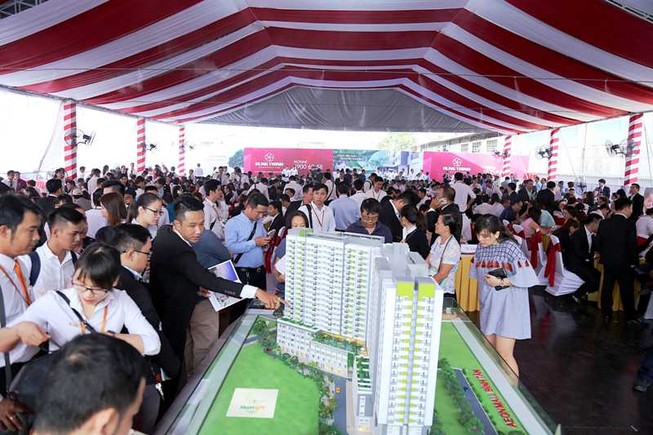 Thị trường bất động sản TP.HCM trầm lắng đầu năm