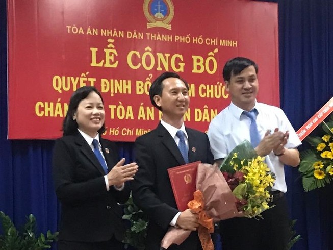 Bổ nhiệm chánh án quận 7, TP.HCM