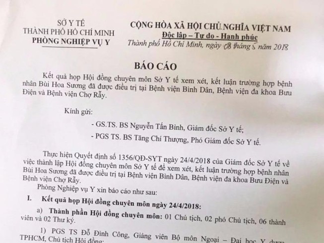 Bác sĩ đưa bệnh nhân ra ngoài mổ tử vong bị kỷ luật