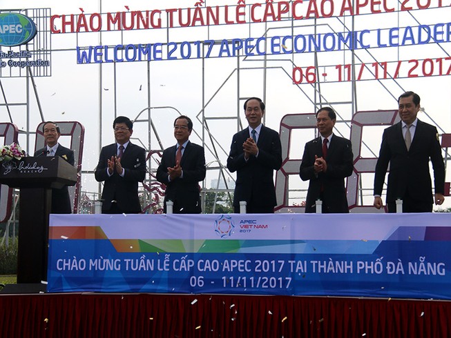 Chủ tịch nước khởi động đồng hồ đếm ngược ở Đà Nẵng