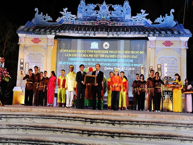 Bài chòi là di sản văn hóa phi vật thể của nhân loại