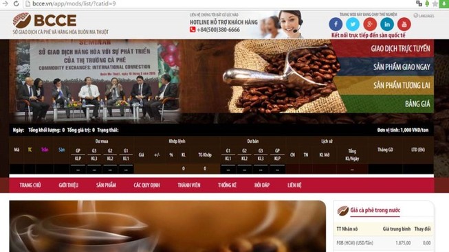 Vì sao sàn giao dịch hàng hóa tại Việt Nam èo uột?