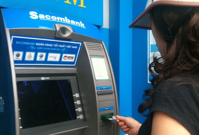 Sacombank tạm ngừng giao dịch ATM để nâng cấp