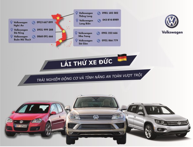 Chương trình lái thử xe Đức - Volkswagen