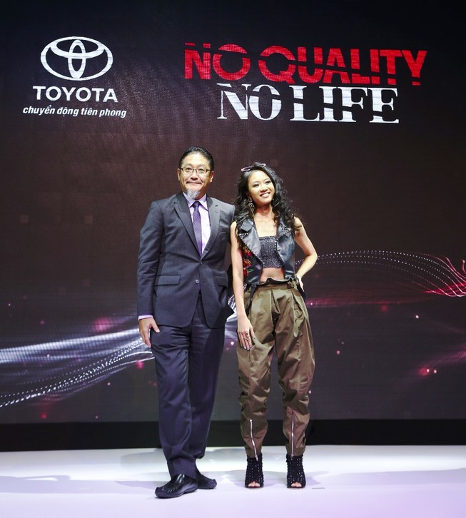 Toyota chọn Suboi làm đại sứ dự án NO QUALITY. NO LIFE