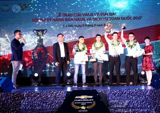 GM Việt Nam: Cuộc thi kỹ năng bán hàng và tay nghề 2017