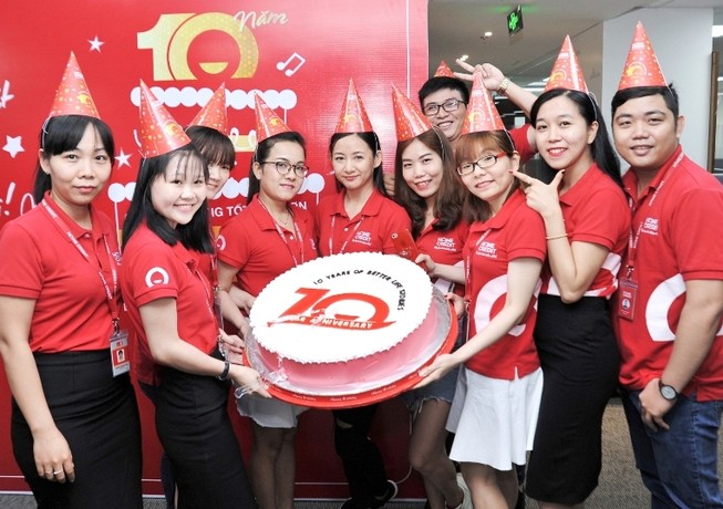 Home Credit Việt Nam mừng sinh nhật 10 tuổi