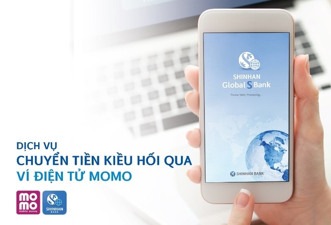 Ngân hàng Shinhan hợp tác kiều hối với ví MoMo