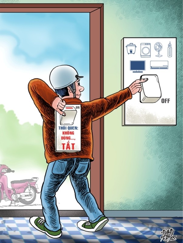 EVN khuyến cáo dùng điện tiết kiệm khi thời tiết nắng nóng