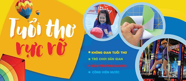 Chinh phục hè 'Tuổi thơ rực rỡ' với KizCiti ở Phú Mỹ Hưng
