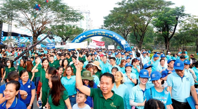 Đi bộ Lawrence S.Ting lần 14 - 2019: Bước chân sẻ chia