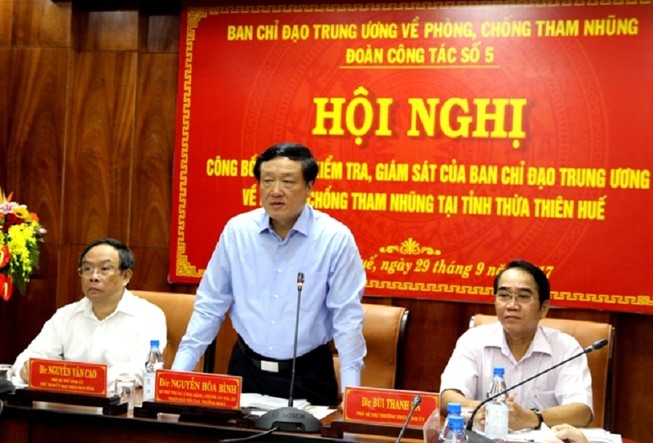 Thừa Thiên-Huế: Kỷ luật 5 lãnh đạo để xảy ra tham nhũng